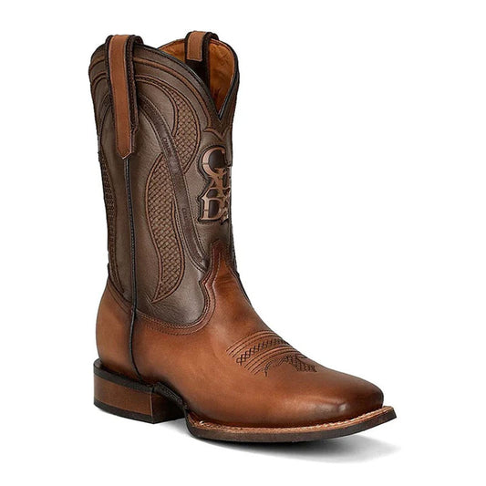 Satro Sand Brown Cowboy Boot CU656