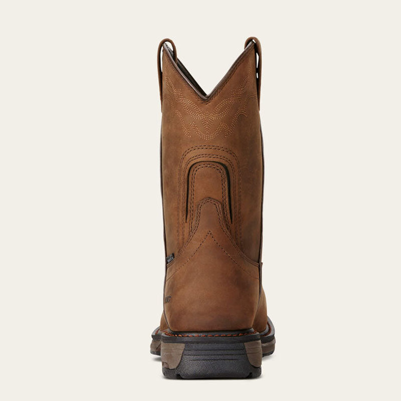 Oily Brown Work Boot 10020092