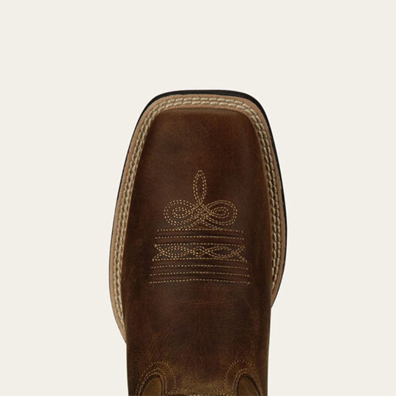 Round Up Powder Brown Cowboy Boot 10018528