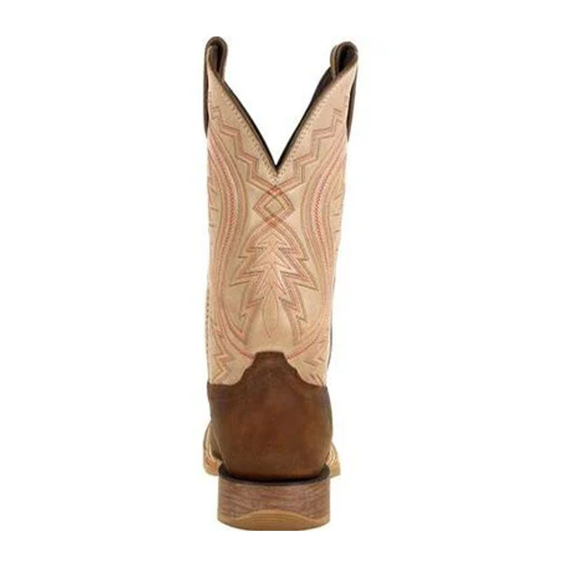 12" Wstrn Cofee and Bone Work Boot DDB0290