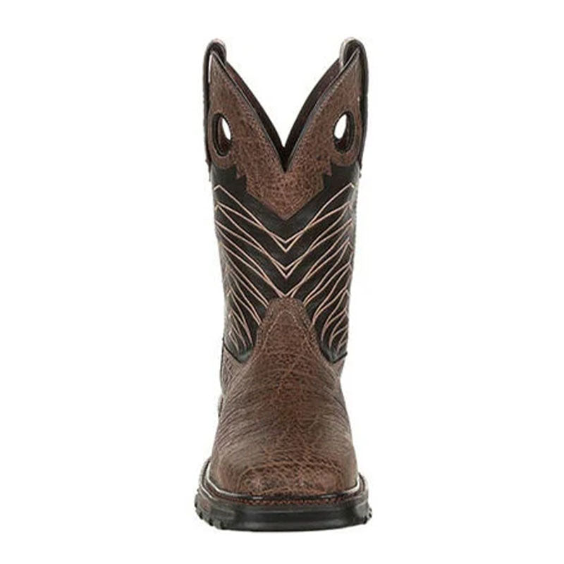 11" Wstrn Chocolate Safari Work Boot DDB0176