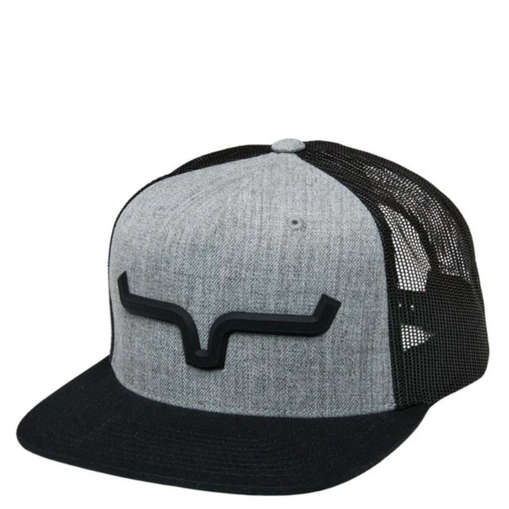 Angled side view showing the structured front and black mesh back.