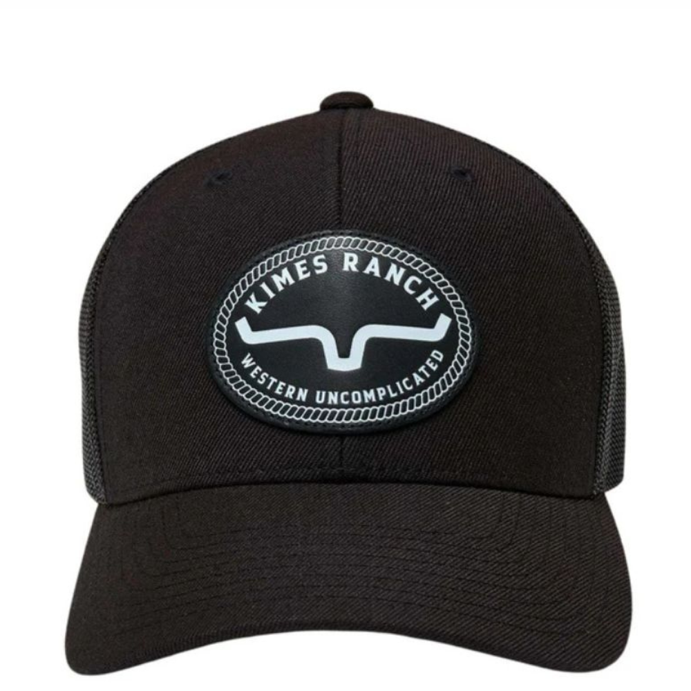 Front view of the cap showing the curved visor and centered logo.