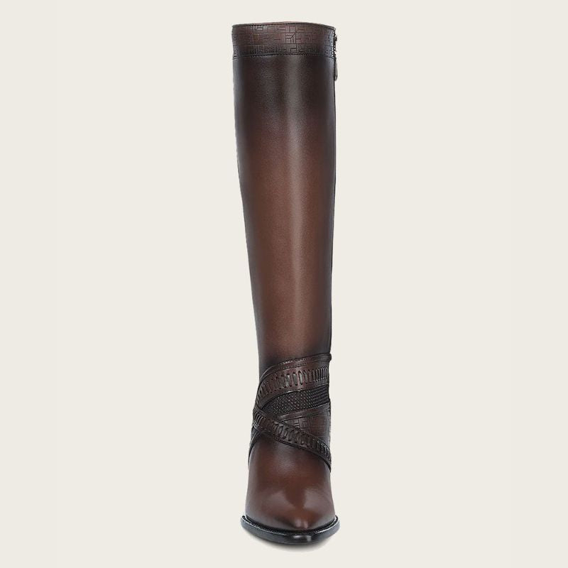 Honey Laser & Zipper Boot CU868
