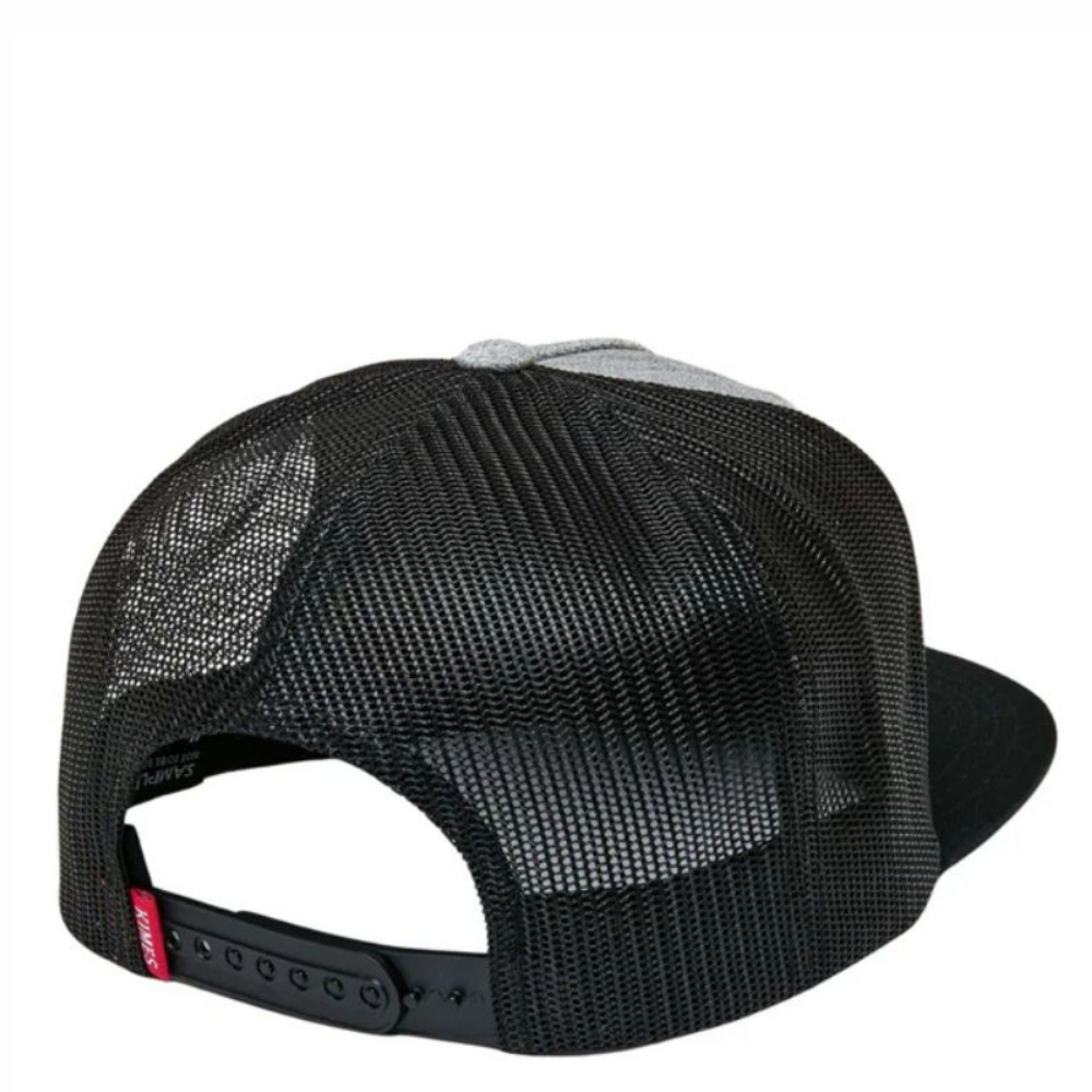 Rear view highlighting the adjustable snapback closure.