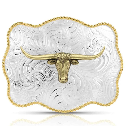 Bold Engraved Scalloped Buckle 50510-767H