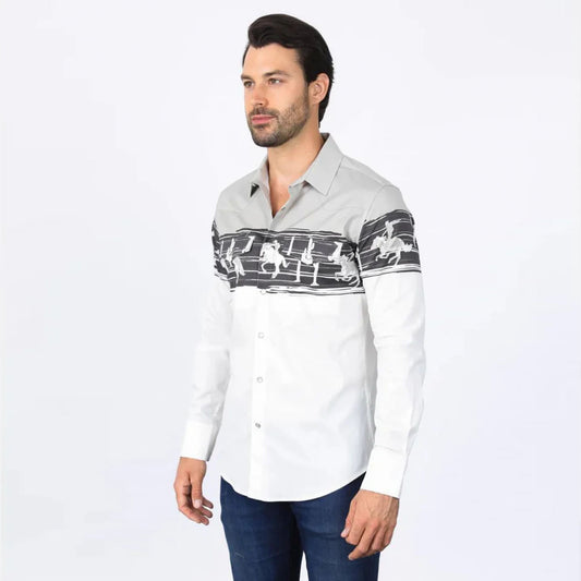 Platini Panoramic Rodeo Shirt AZL9942