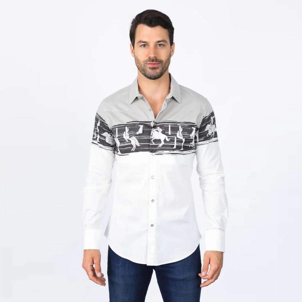 Platini Panoramic Rodeo Shirt AZL9942