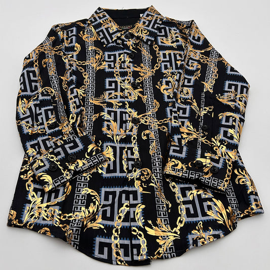 Boys Black/Gold PVKLS024 #24