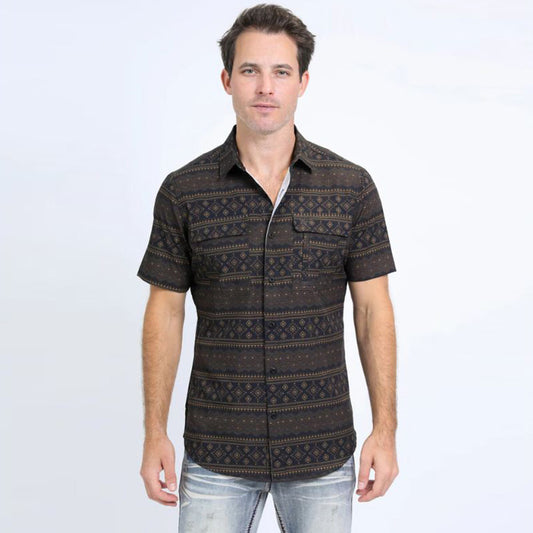 Black Striped Shirt PGS10626