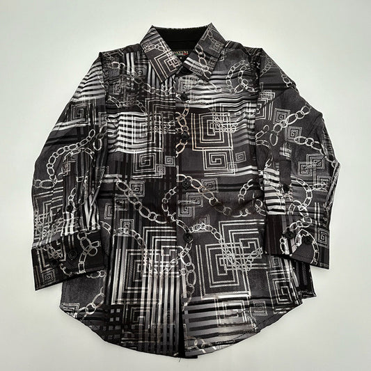 Boys Black/White Shirt PVKLS020 #23