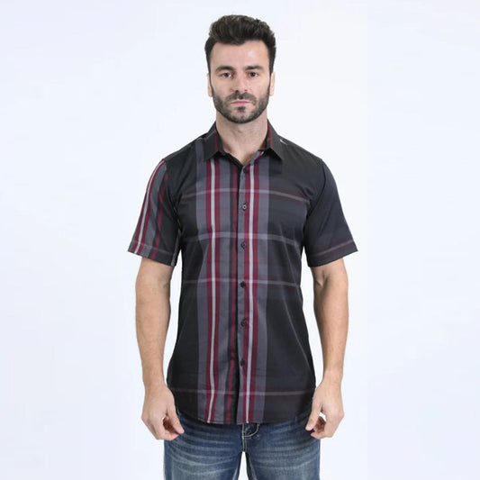 Black checkered Shirt CHS10842
