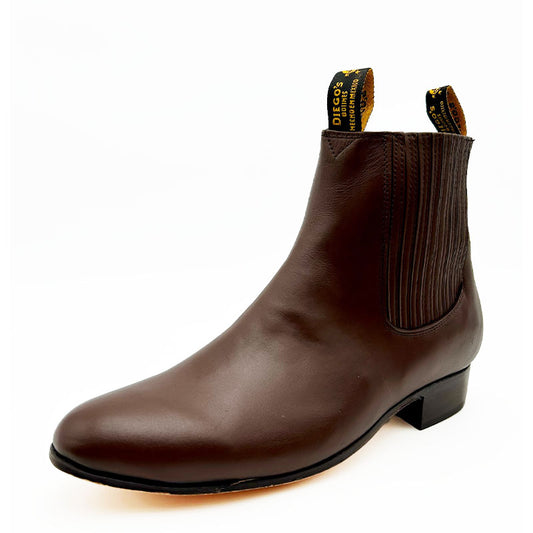 45 Nobuck Rodeo Imports Brown Ankle Boot