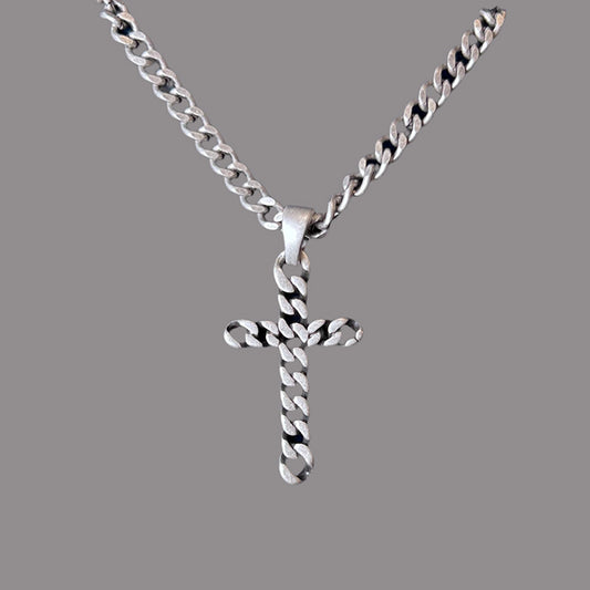 Braided Cross Necklace NC5681