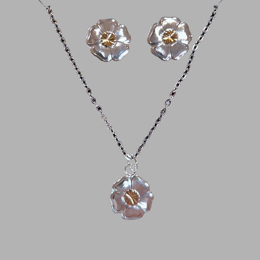 Classic Flowers Necklace JS5674