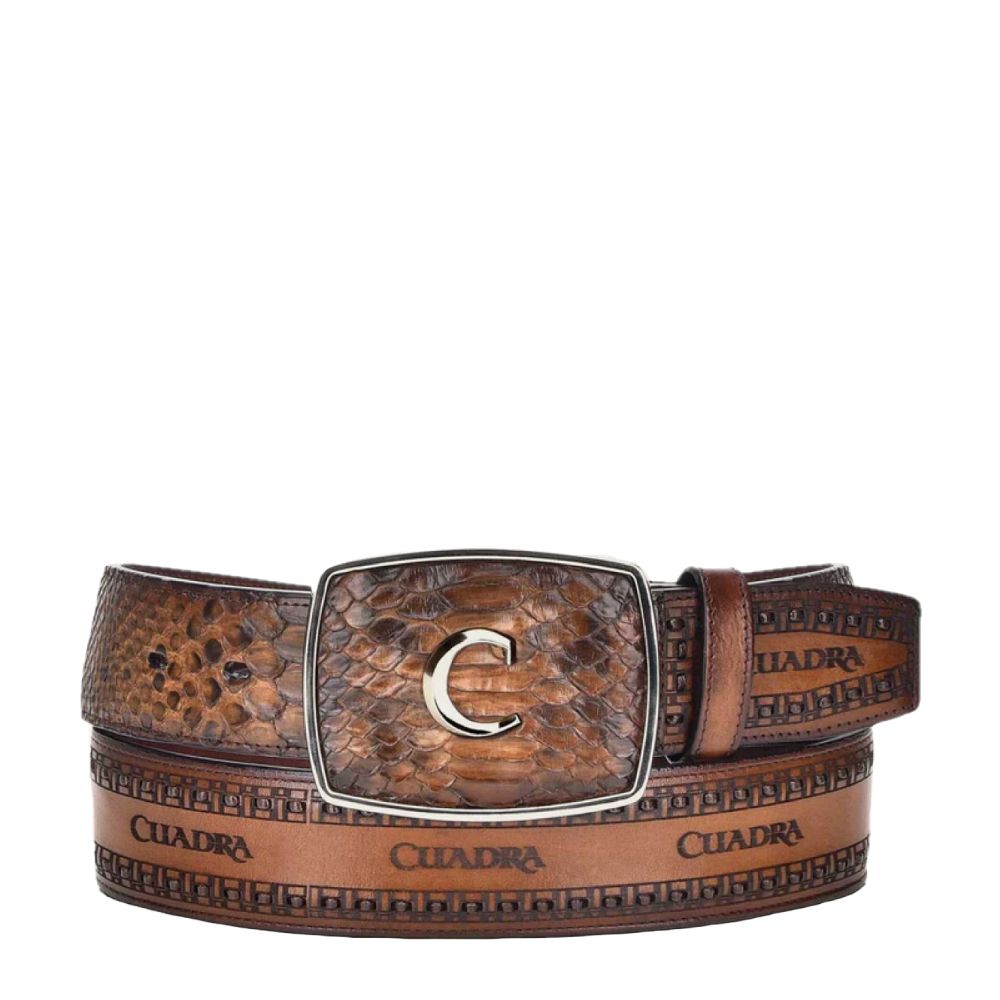 Cuadra Over Brown Phyton Belt BC200