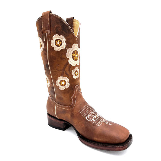 Ebano Honey Western Boot 1852