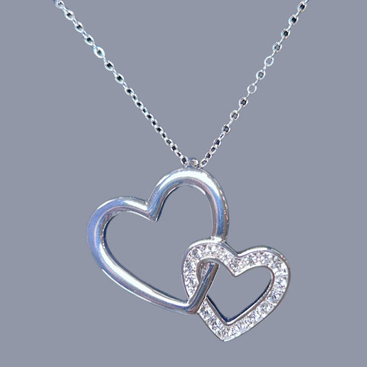 Silver Eart Necklaces NC61120