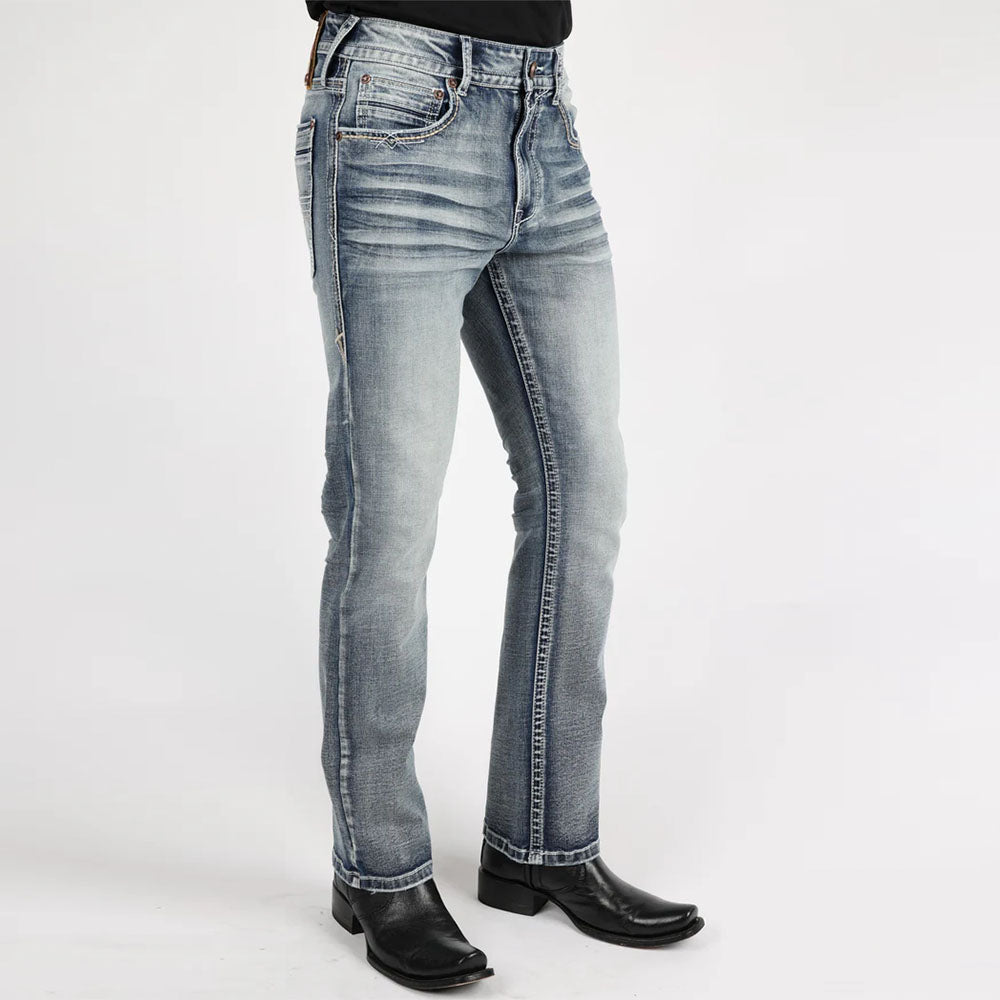 Blue Boot cut Jeans CBJ9886