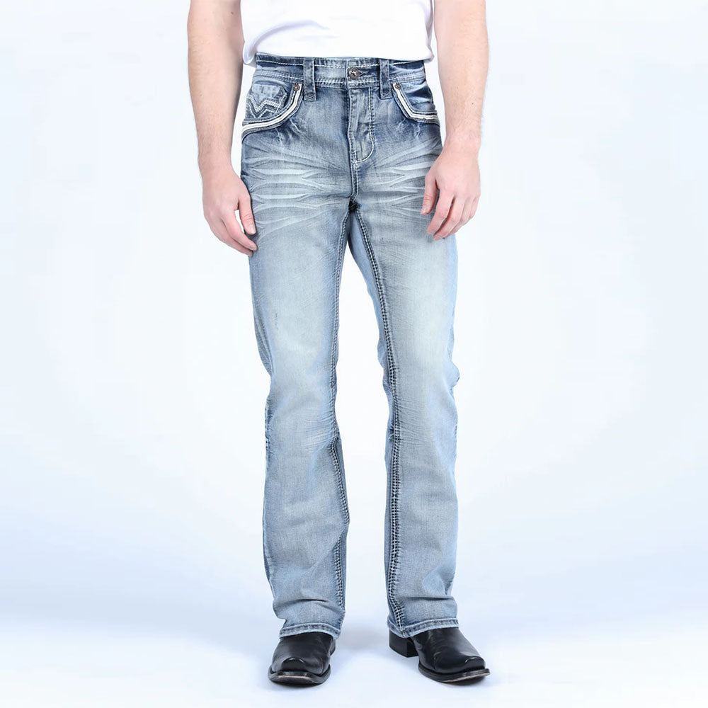 Slim Boot Cut Denim Jeans PHD9734