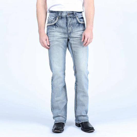 Slim Boot Cut Denim Jeans PHD9734