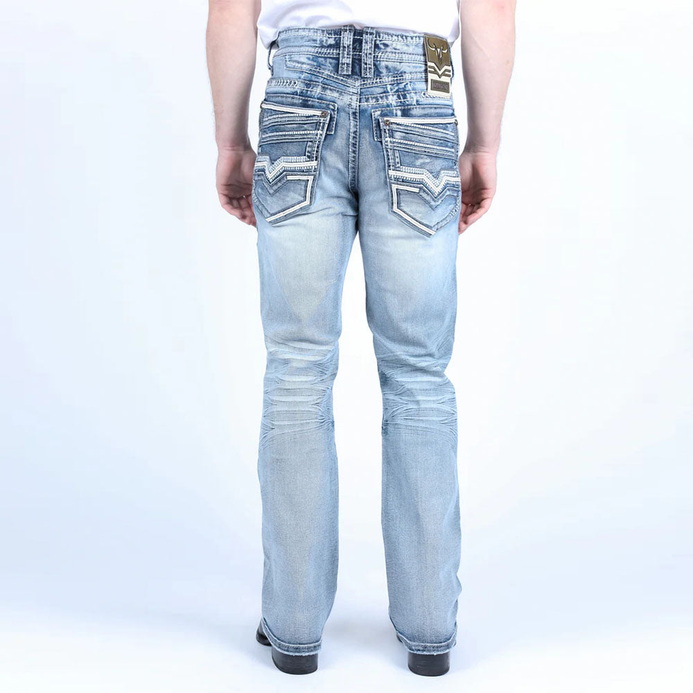 Slim Boot Cut Denim Jeans PHD9734