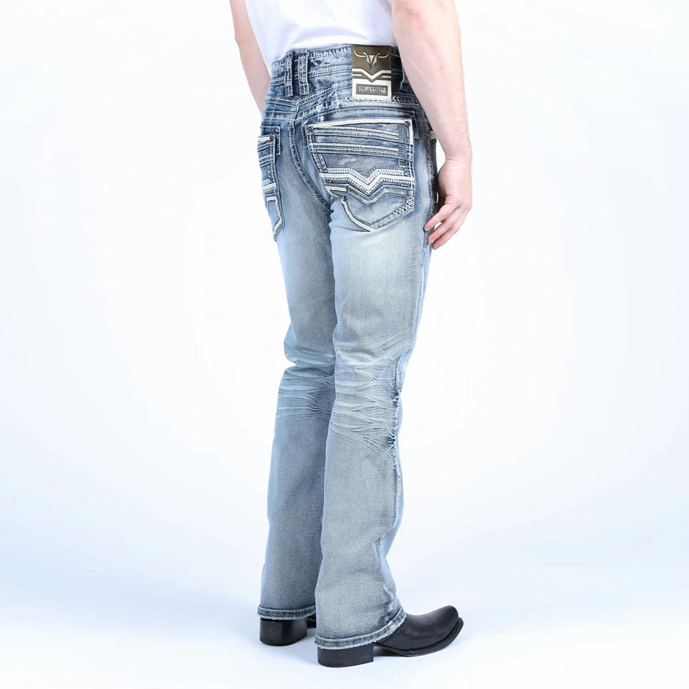 Slim Boot Cut Denim Jeans PHD9734