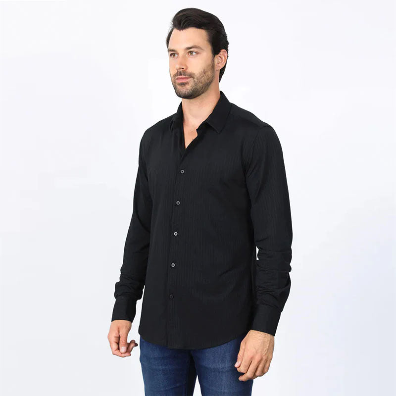 Men's Modern Fit Stretch Dress Shirt KNL9971