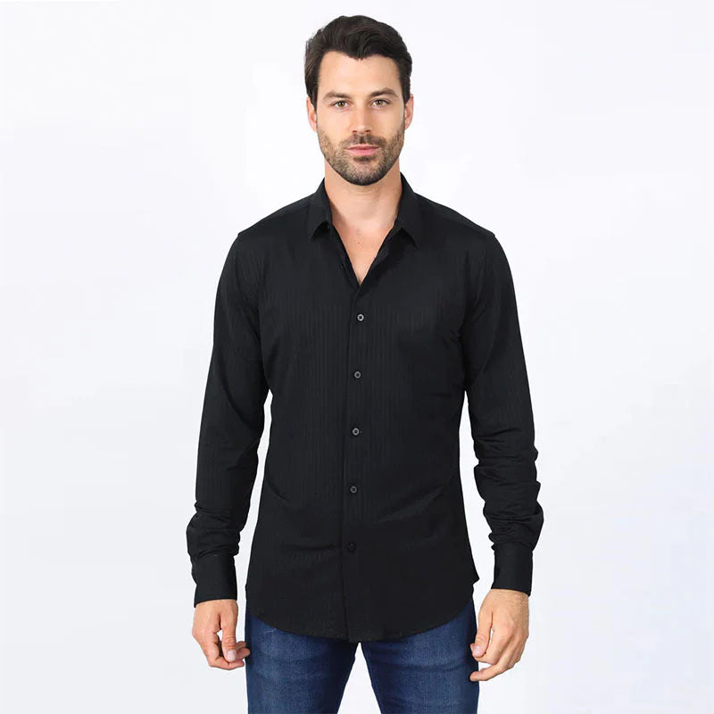 Men's Modern Fit Stretch Dress Shirt KNL9971