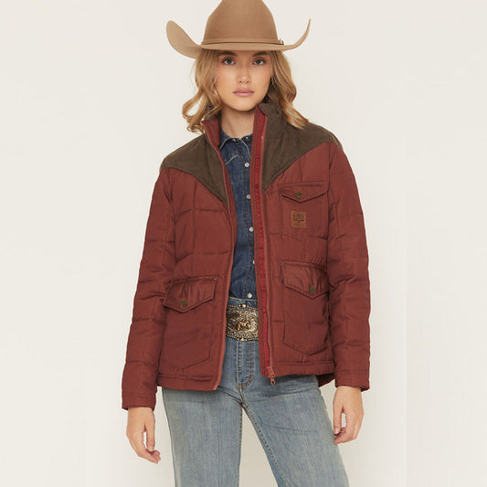 Lenora Burn Red Jacket WJA0000057