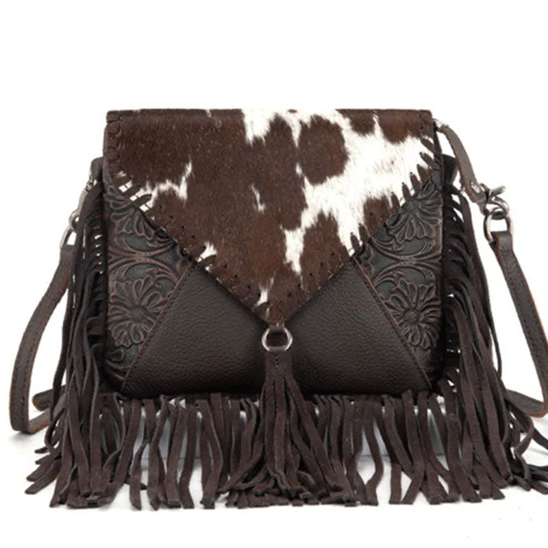 Bohemian Cowhide Shoulder Bag MWR-064CF