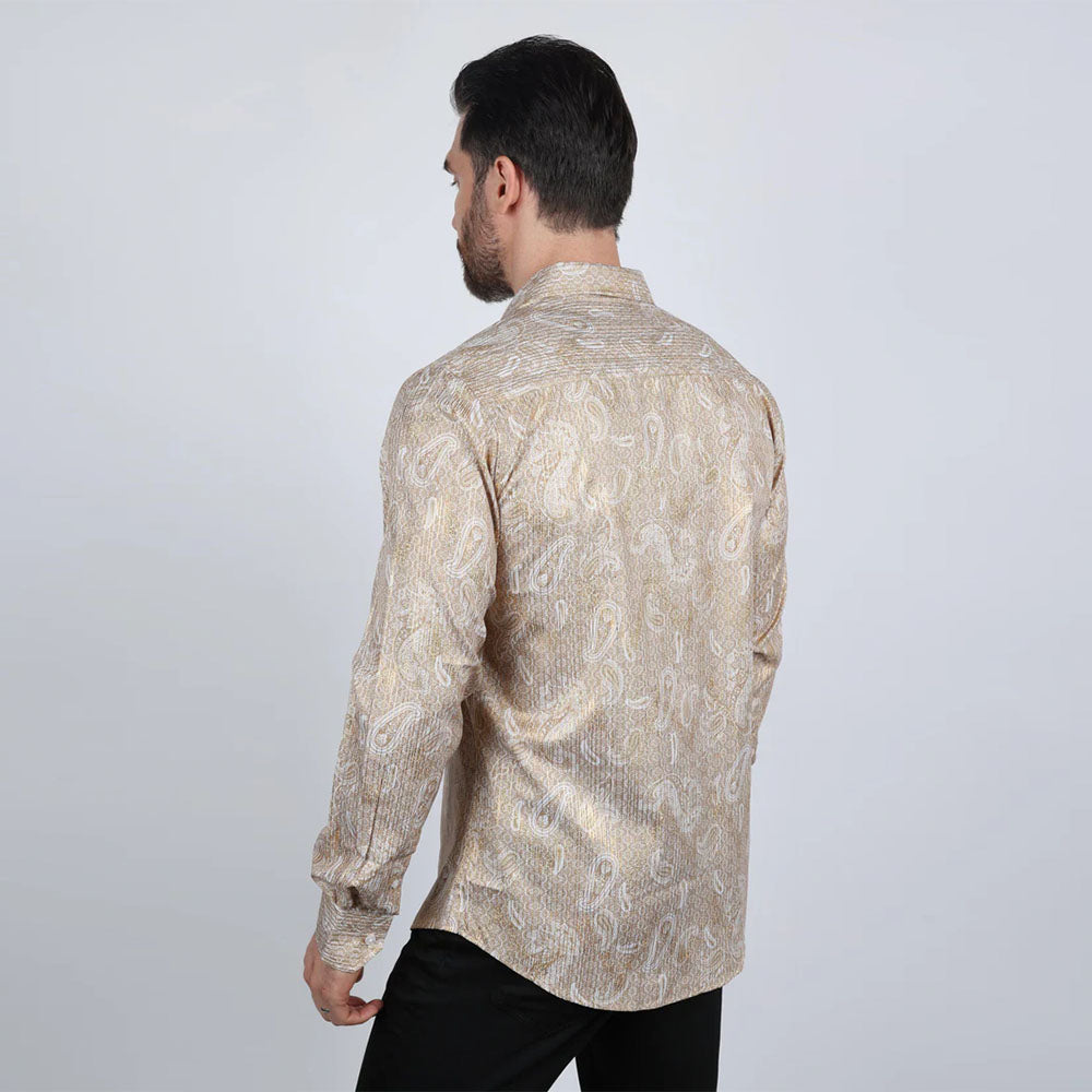 Platini Modern-Fit Foil Fashion Shirt FPL9867