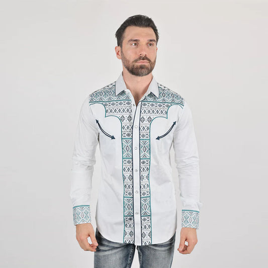 Camisa Platini Modern Fit Multi-Color ECL9851