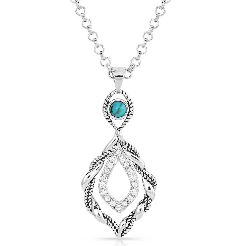 Twisted in Time Necklace NC5637