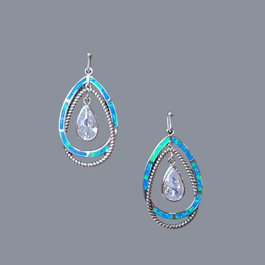 Opal Ribbions Earrings ER4610