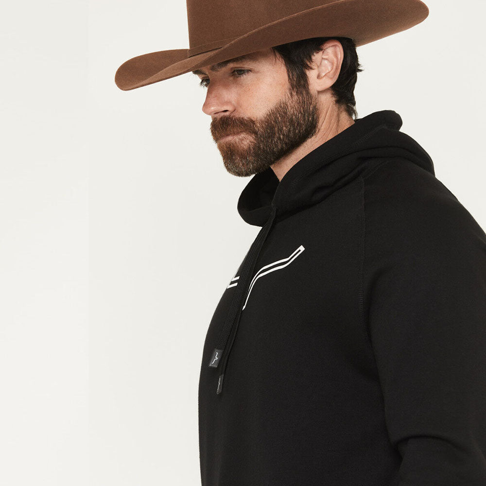 Outlier Black White Hoddie MHO0000011