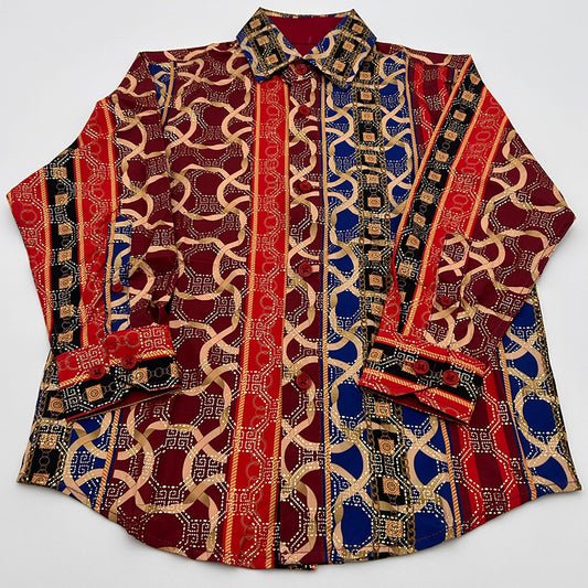 Boys Red/Blue Shirt LS021030 #16