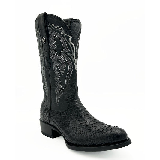 Black Piton Cowboy Boot TMX200433