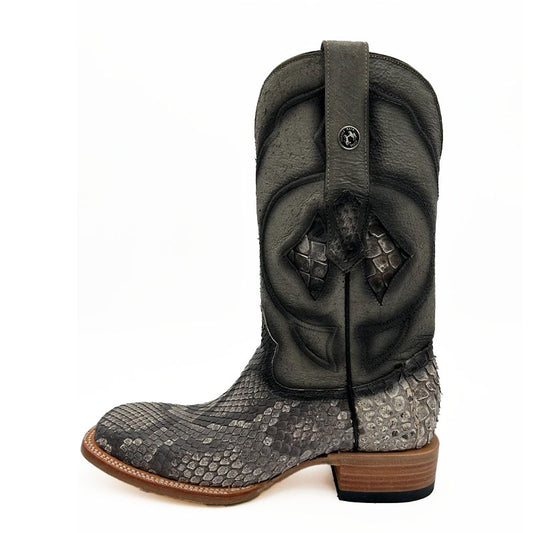 Python Molorus Shine Natural Cowboy Boot TMX208062