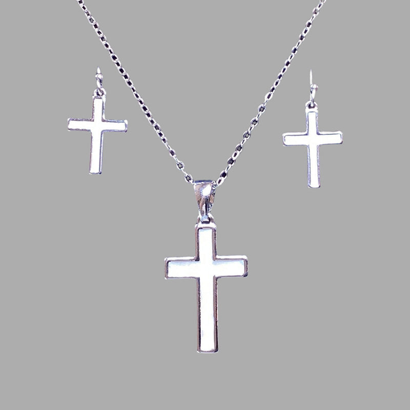 Unwavering Cross Necklace JS5845