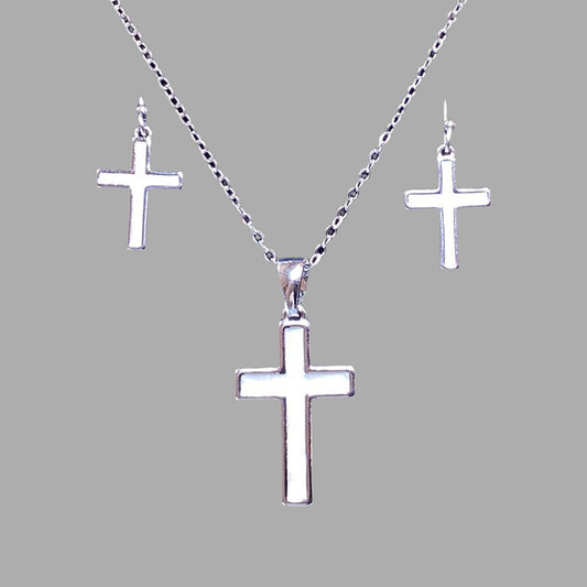 Unwavering Cross Necklace JS5845