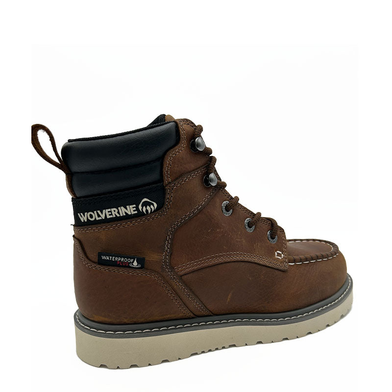 Trade Wedge Sudan Brown Work Boot  W231103