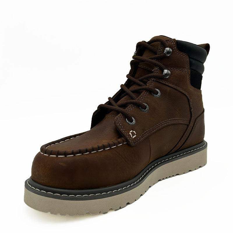 Trade Wedge Sudan Brown Work Boot  W231103