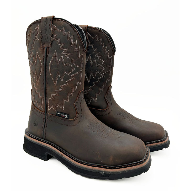 Rancher Arrow Dark Brown Work Boot W241048