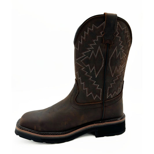 Rancher Arrow Dark Brown Work Boot W241048