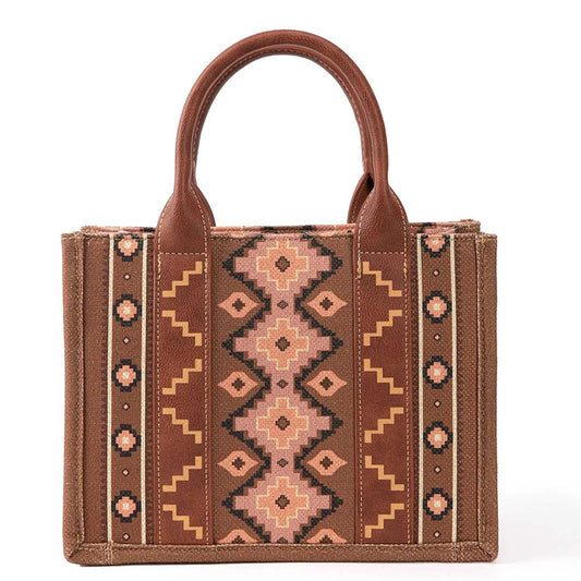 Brown Aztec Bag WG2203-8120SDBR