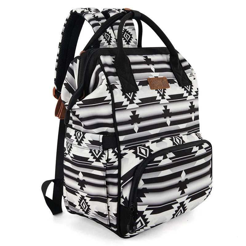 Black Rhombus Backpack WG2204-9110BK