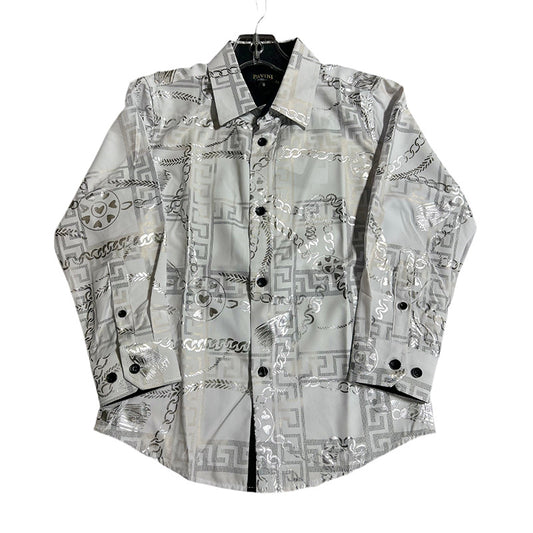 Boys White Shirt PVKLS020 #06