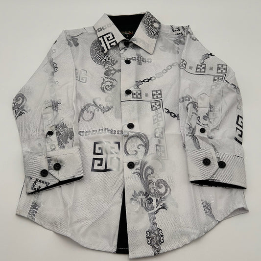Boys White Shirt PVKLS020 #12