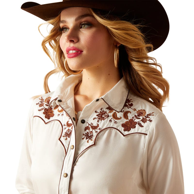 Elsa White Denim Shirt 10047365